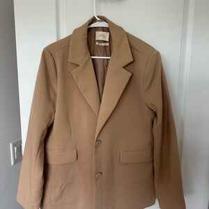 Urban outfitters Tan Blazer Jacket